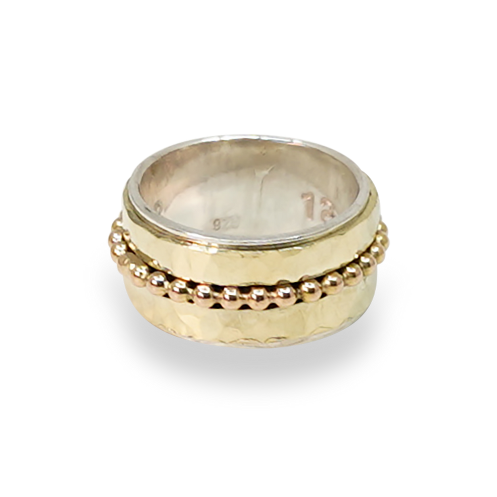 GOUDEN SPINNING RING