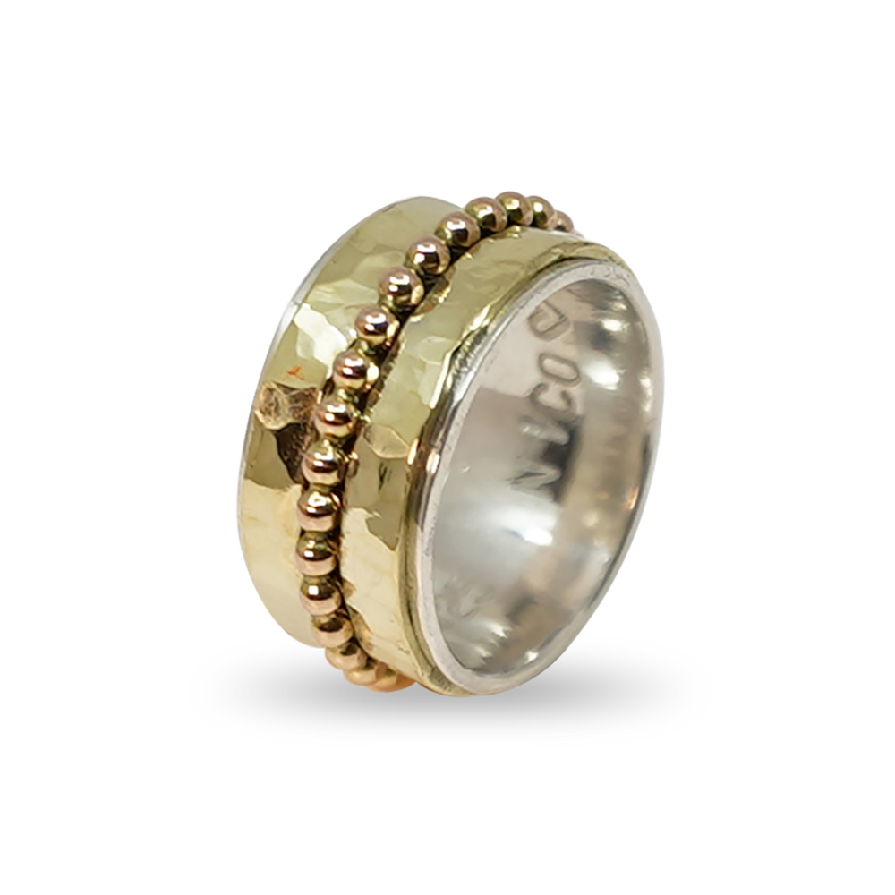 GOUDEN SPINNING RING