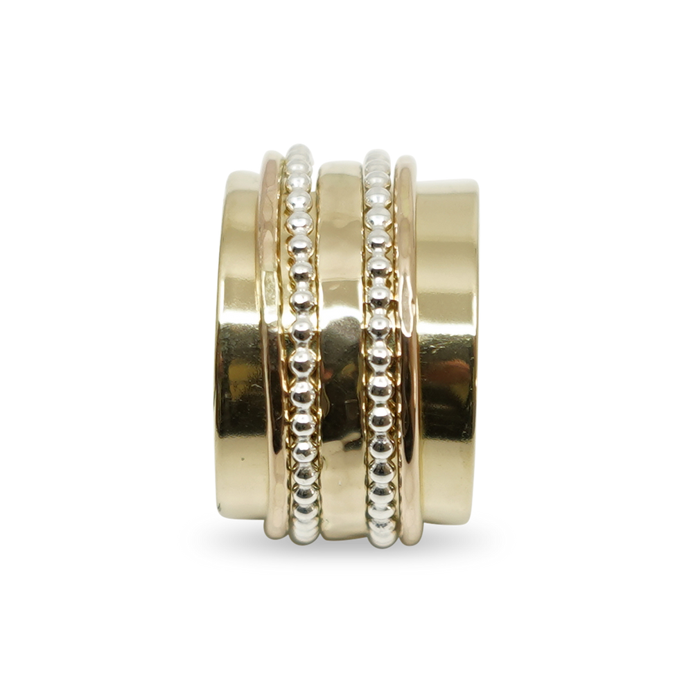 GOUDEN MAATWERK RING