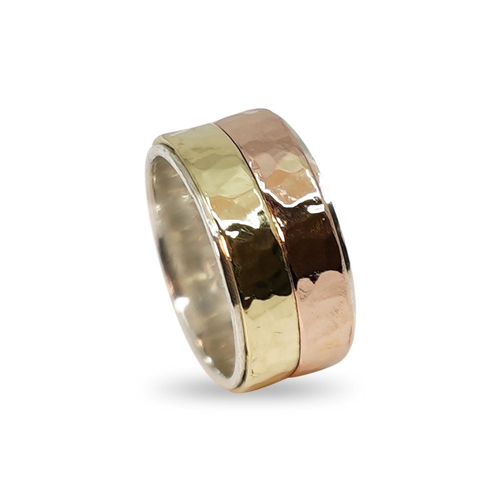 GECOMBINEERDE BREDE RING