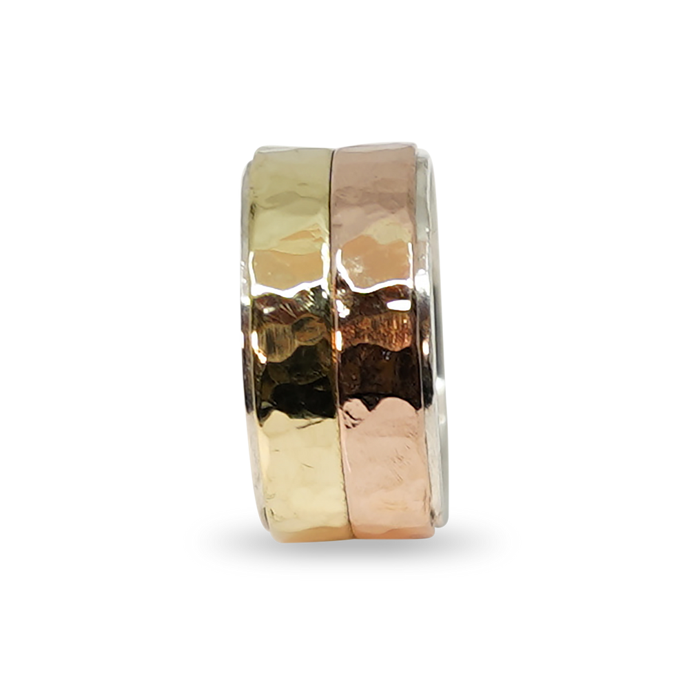 GECOMBINEERDE BREDE RING
